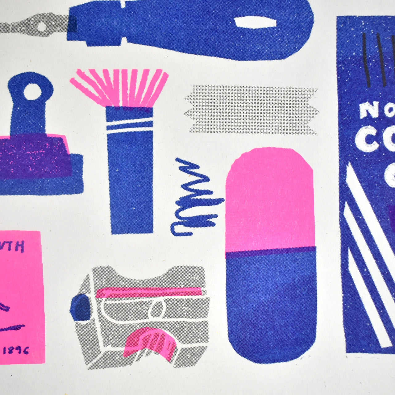 stationery collection riso print