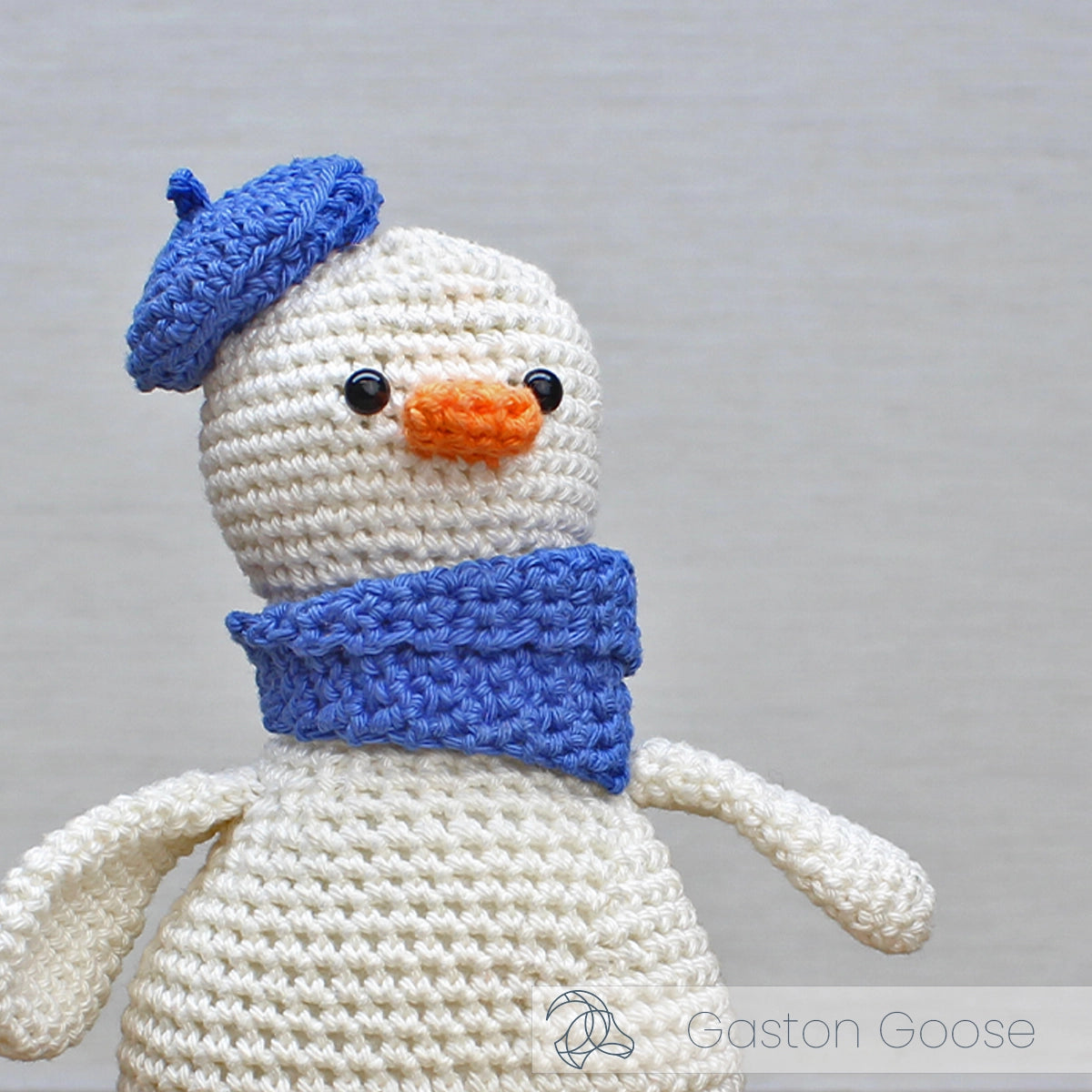 gaston goose crochet kit