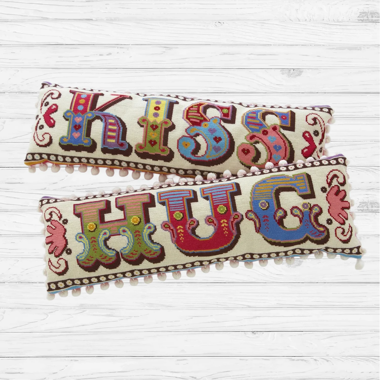 hug cross stitch cushion kit