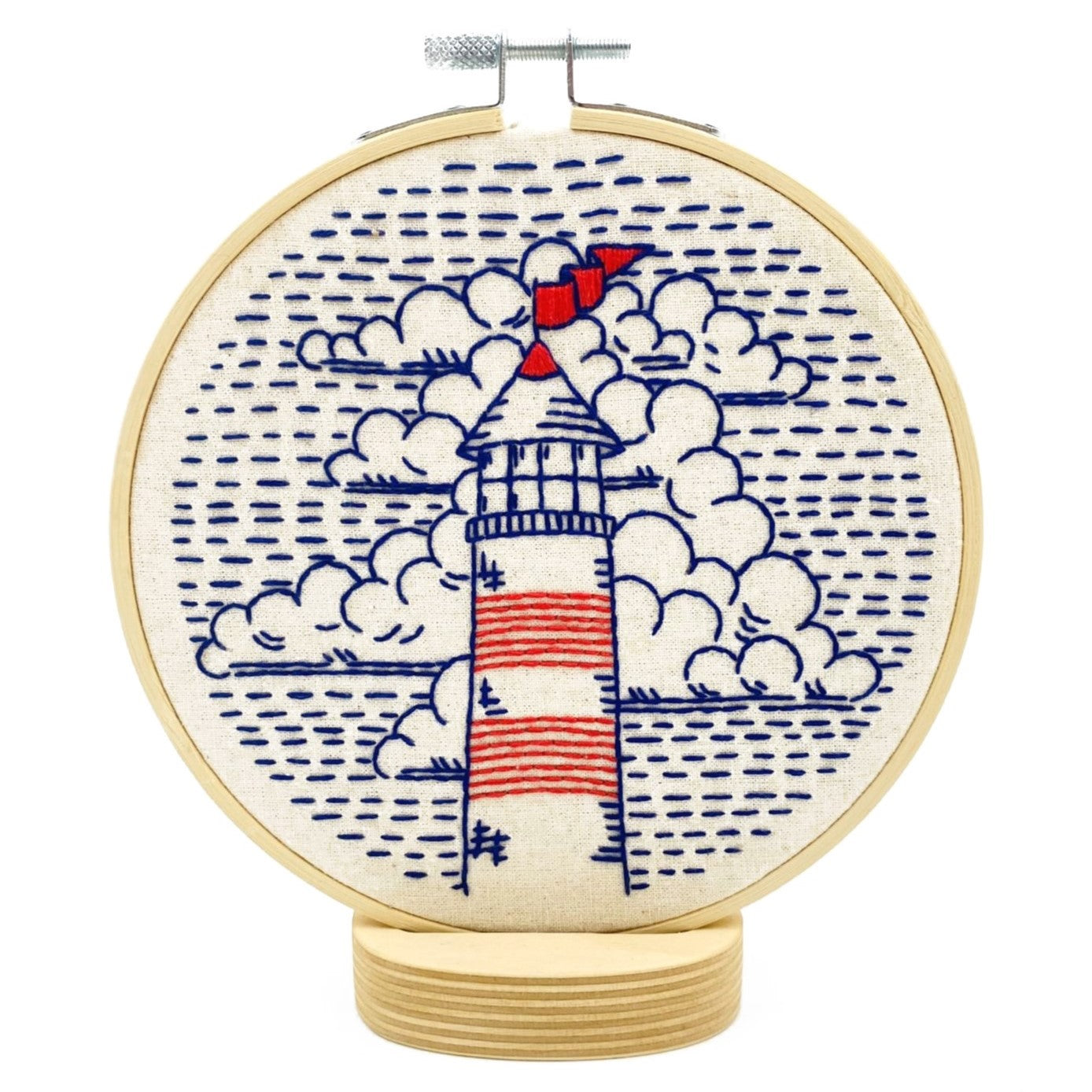 lighthouse embroidery kit