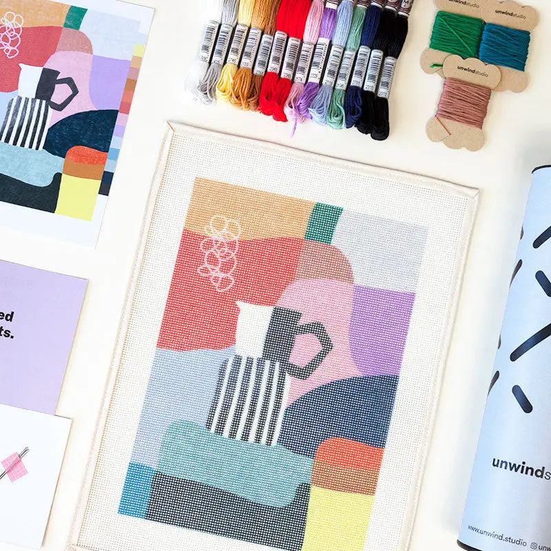 good morning needlepoint kit