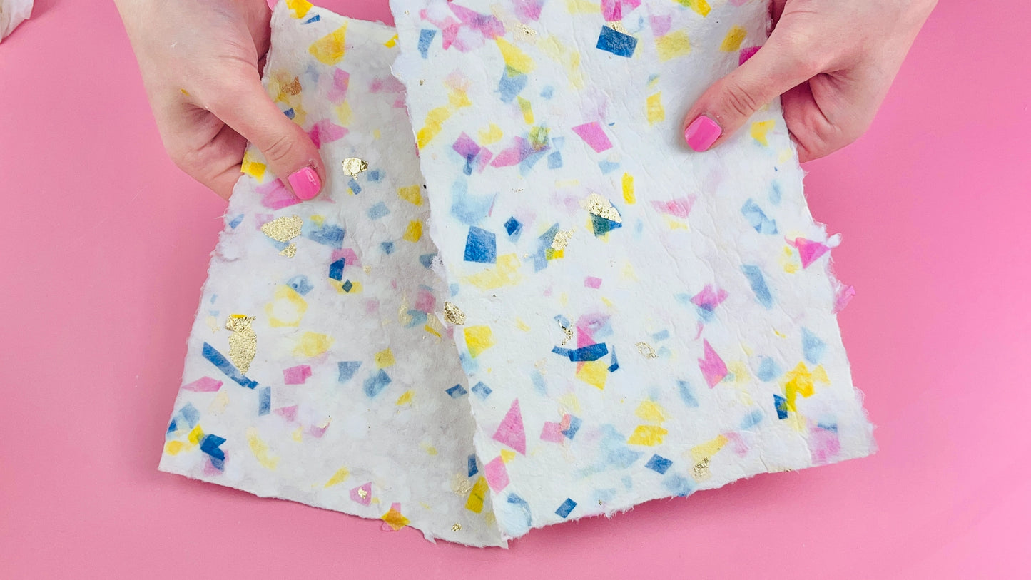 terrazzo paper making kit