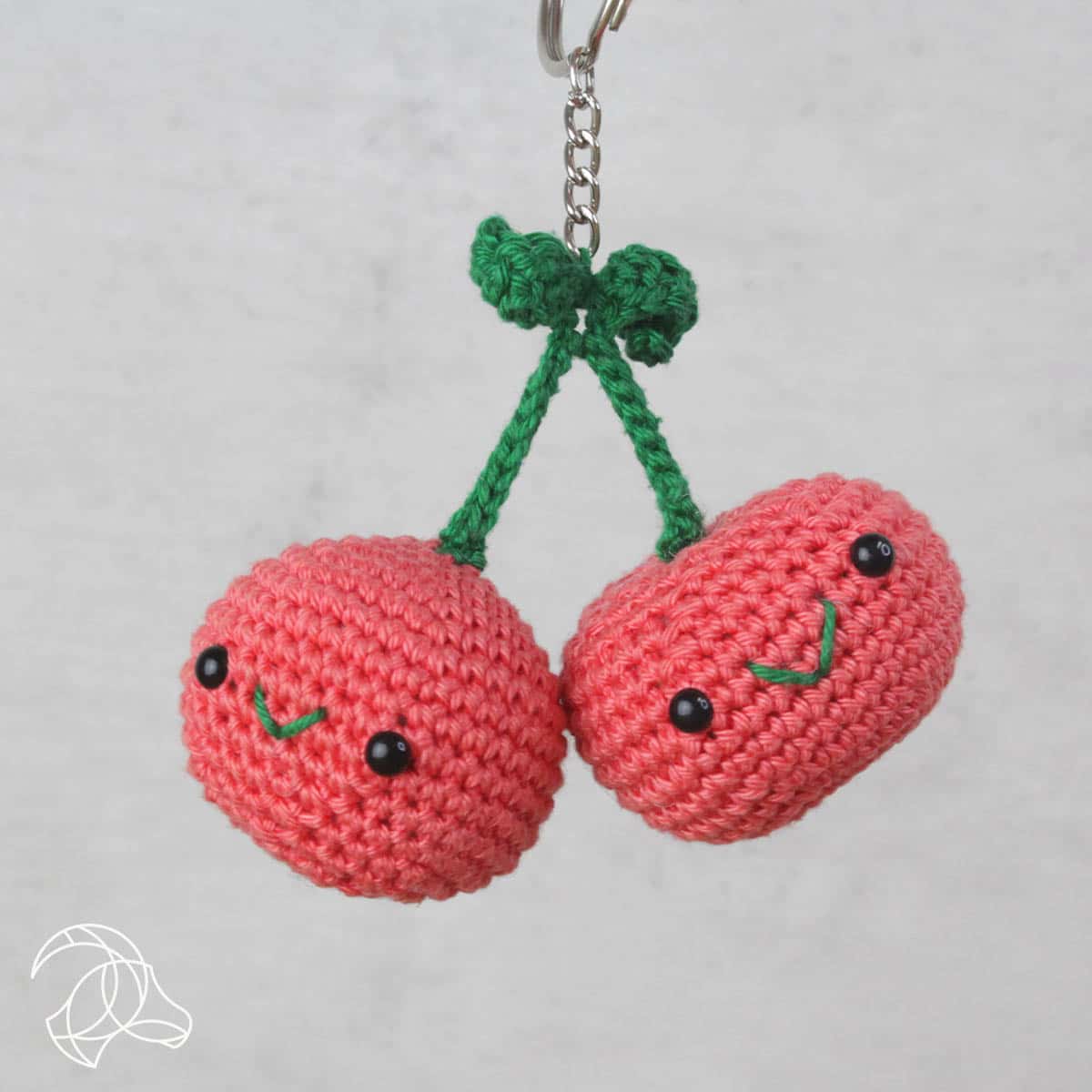 cherries decoration crochet kit