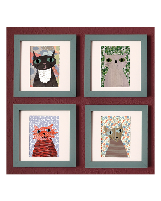 mini print set - cat designs