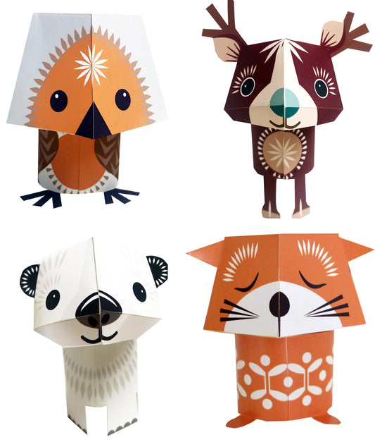 festive folk paper kit
