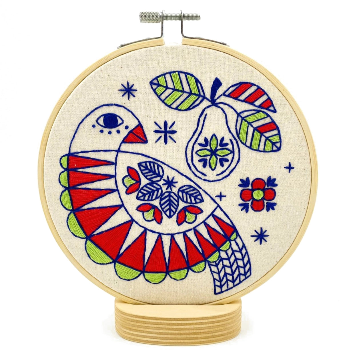 partridge embroidery kit